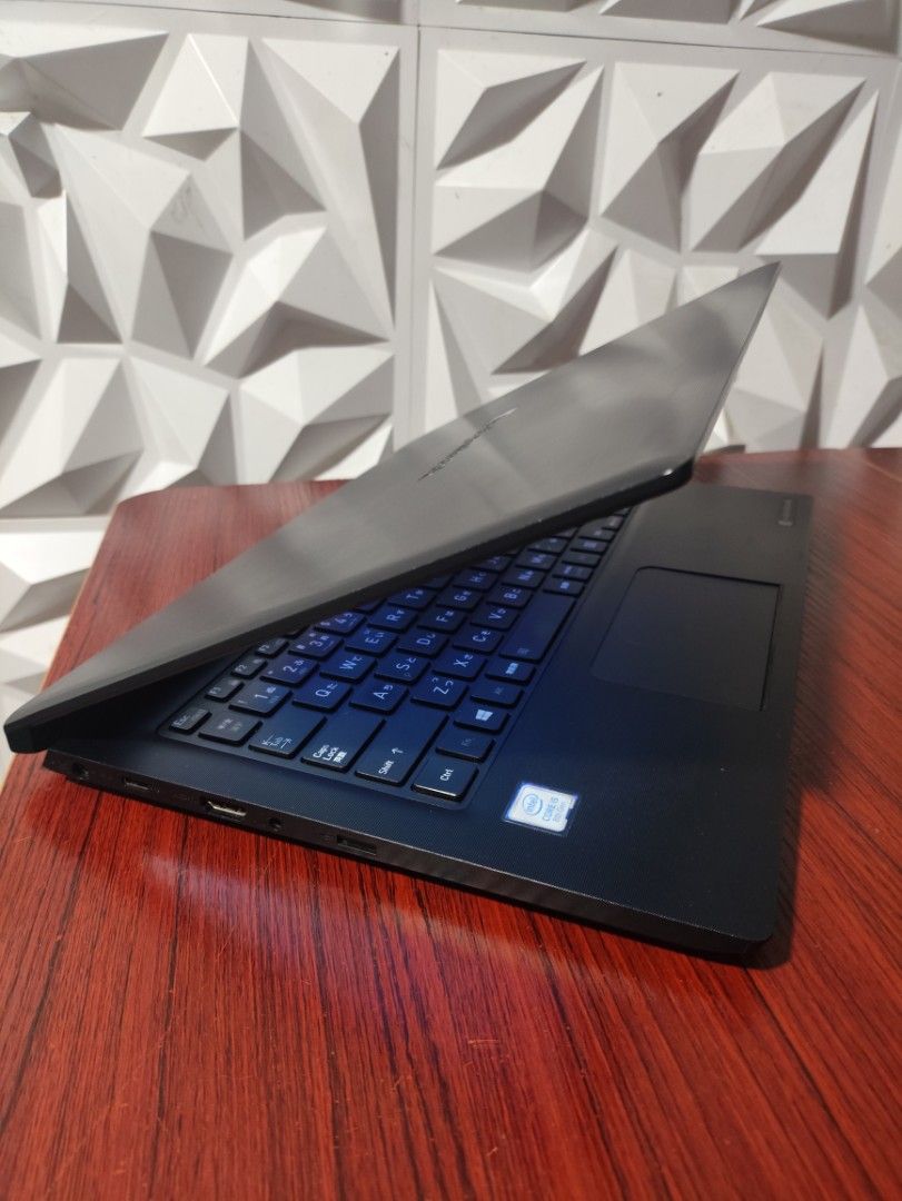 Dynabook S73/DP Laptop Intel i5 8GB RAM Windows 11 (Category: Laptops & Notebooks) located in Mandaluyong City. Submitted by ljhay029 (Listing ID 1465356989, Image 3). Description: ‼️Dynabook‼️ Laptop 💻 Core i5 8th gen 8gb ram 128gb M.2 Good batt Intel UHD Graphics 620 13.3-inch HD (1366 × 768) Ports: 2x USB 3.0, 1x USB Type-C 1x HDMI, 1x Audio combo jack x RJ-45 LAN port MicroSD / SD card reader slot Wi-Fi and Bluetooth ready Built-in HD webcam