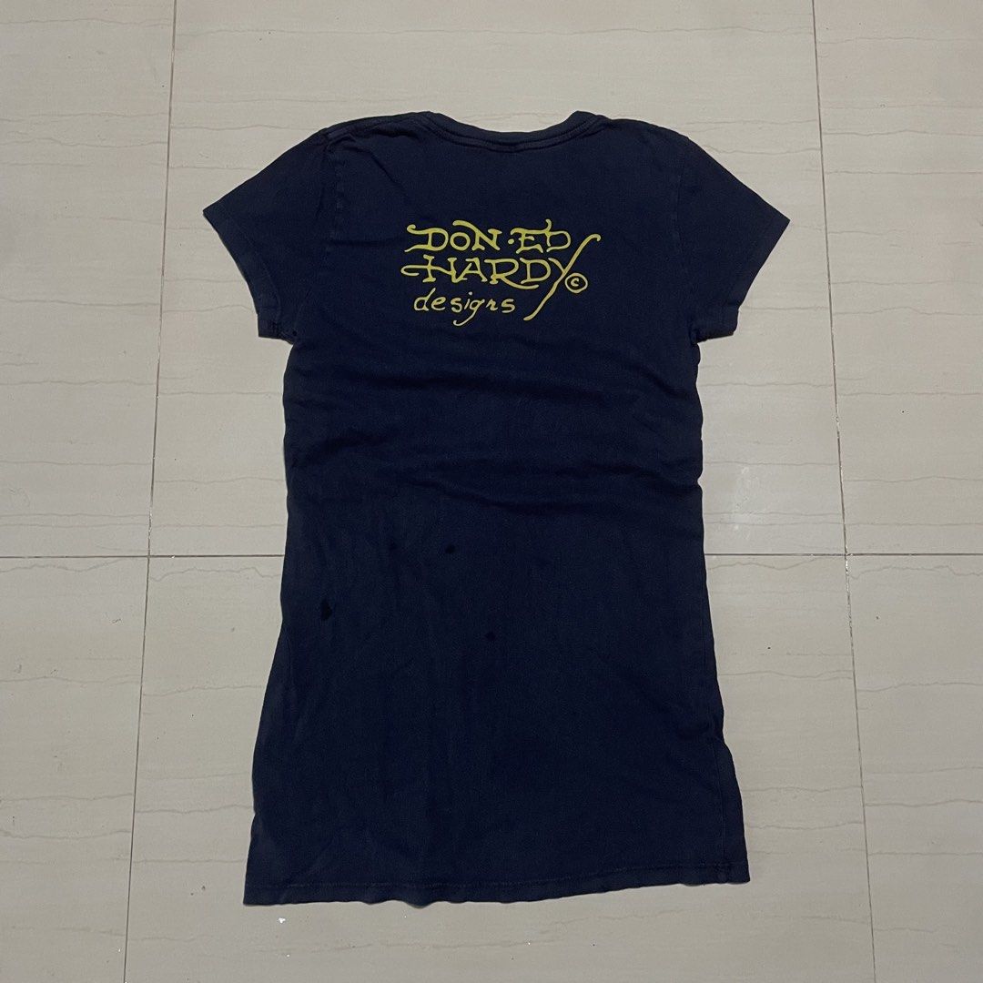 Ed hardy by christian audigier (Category: Luxury Apparel) located in Iloilo. Submitted by 3ift2heav3n (Listing ID 1465251768, Image 2). Description: Ed hardy by christian audigier women's Authentic Small DM📥.