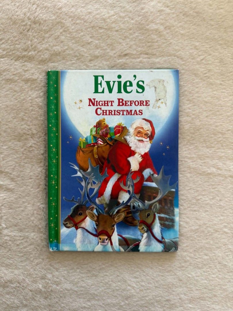 Evies Night Before Christmas (Category: Children's Books) located in Santiago. Submitted by bookworm_club (Listing ID 1465232211, Image 1). Description: 📚no cancellation, return or exchange. 📚secondhand books. some books are in good condition while some has minimal flaws (foxing, creases, dog-eared pages, etc.) 📚reasonable haggling is allowed. 💰MOP: For same day pickup - CASH & BANK TRANSFER For shipping or scheduled pickup - BANK TRANSFER 🚚