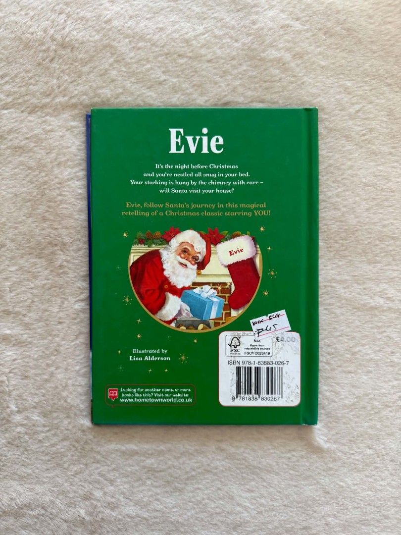 Evies Night Before Christmas (Category: Children's Books) located in Santiago. Submitted by bookworm_club (Listing ID 1465232211, Image 2). Description: 📚no cancellation, return or exchange. 📚secondhand books. some books are in good condition while some has minimal flaws (foxing, creases, dog-eared pages, etc.) 📚reasonable haggling is allowed. 💰MOP: For same day pickup - CASH & BANK TRANSFER For shipping or scheduled pickup - BANK TRANSFER 🚚