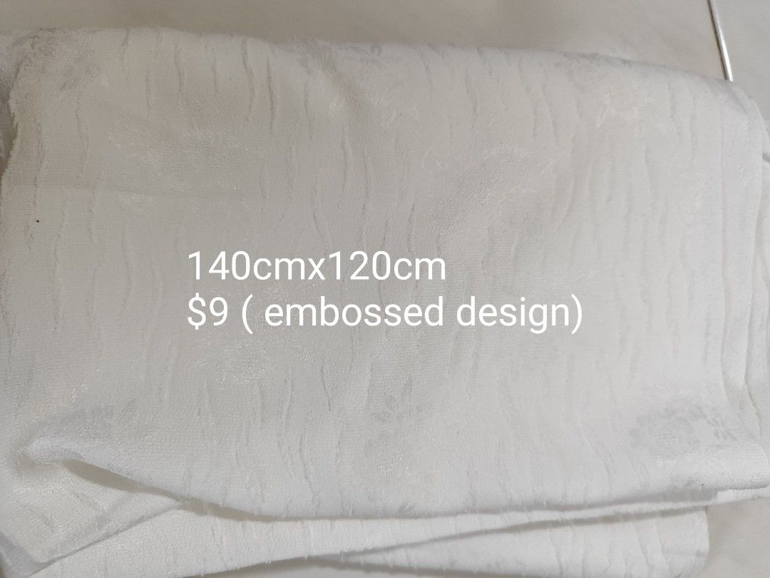 Fabrics (Category: Craft Supplies & Tools) located in Singapore. Submitted by sunrisetoday (Listing ID 1465248721, Image 6). Description: $5 - $12 each piece of fabric .