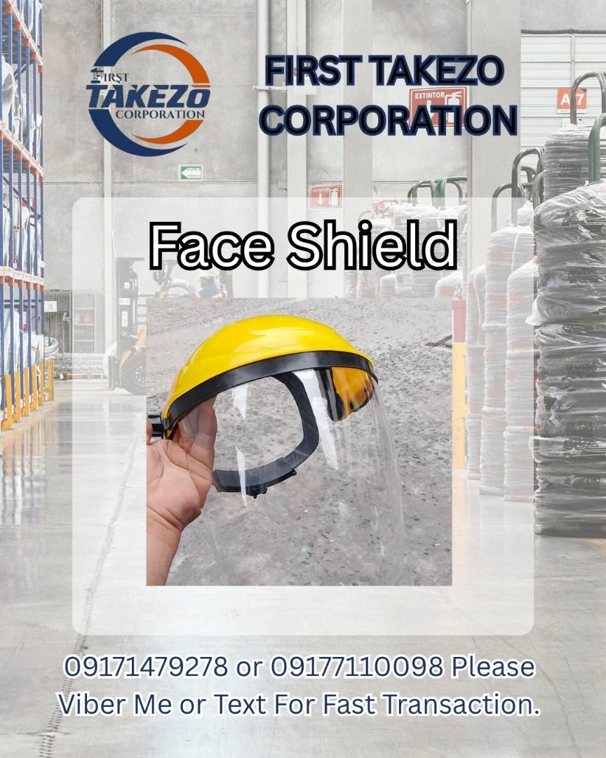 Face Shield (Category: Everything Else Others) located in Manila. Submitted by joeyroque09 (Listing ID 1465187201, Image 1). Description: Face Shield.