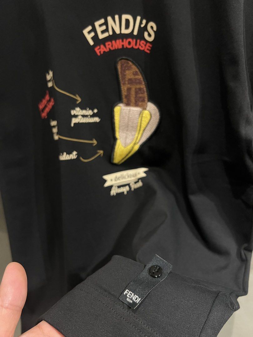 Fendi (Category: Tshirts & Polo Shirts ) located in Cavite. Submitted by jsdc17. (Listing ID 1465220736, Image 3). Description: Fendi shirts Authentic Size medium 22x28 dimes .