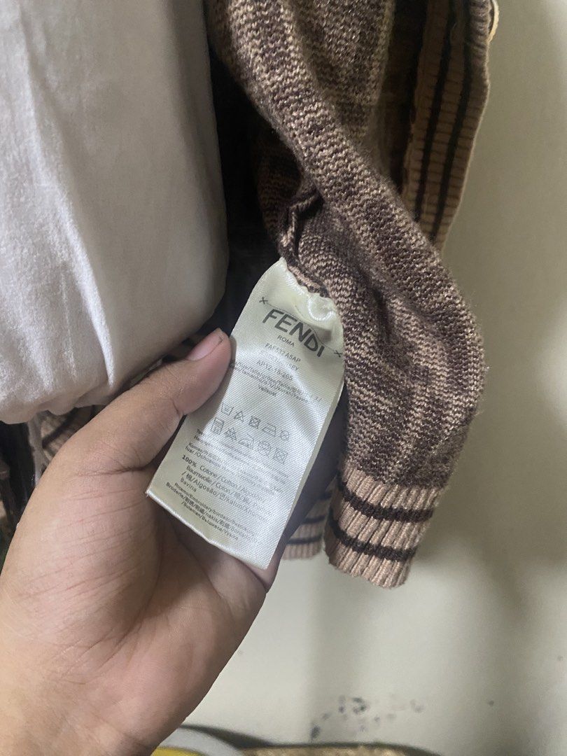 Fendi monogram cardigan for kids (Category: Babies & Kids Fashion) located in Manila. Submitted by avathriftedcloset (Listing ID 1465334579, Image 3). Description: .