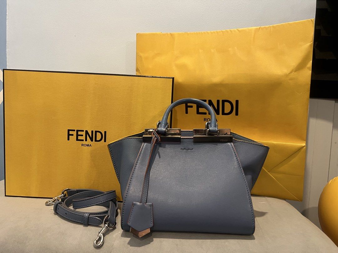 Fendi top handle (Category: Luxury Bags & Wallets) located in General Trias. Submitted by east10 (Listing ID 1465342573, Image 1). Description: Guaranteed Authentic 100%!! Inclusions: dustbag,box and paperbag.