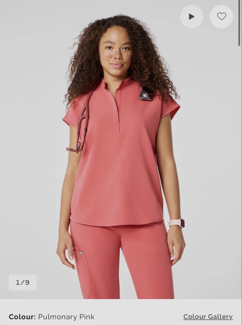 FIGS Pulmonary Pink Scrub Set - Size Small (Category: Sets or Coordinates) located in Muntinlupa City. Submitted by annepreloveditems (Listing ID 1465319746, Image 1). Description: Rafaela™ Oversized Scrub Top Size Small - Pulmonary Pink Zamora™ High-Rise Jogger Scrub Pants - Size Small - Pulmonary Pink Only used twice, good as new, bought one month ago for around 5k. Php 3500 for the whole set FREE SHIPPING Msg me for pictures.