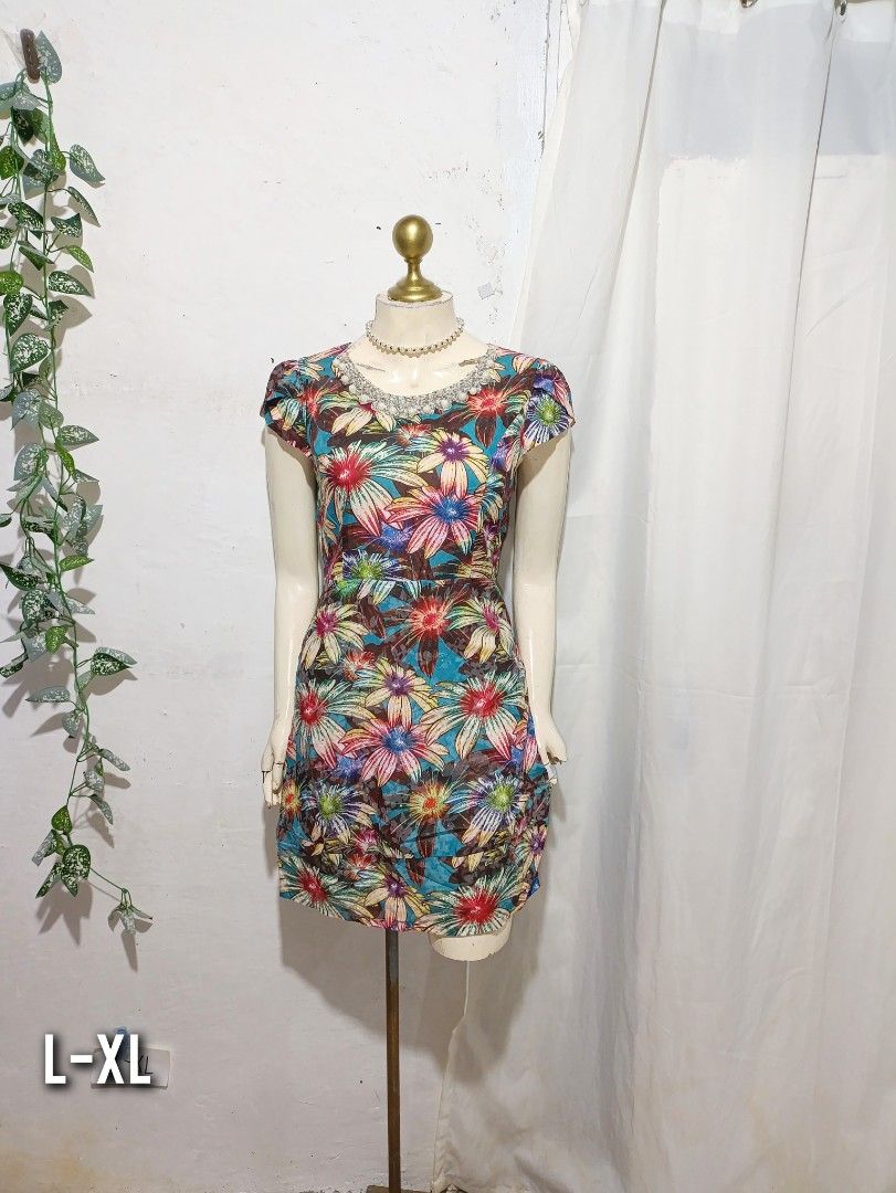 Floral retro dress (Category: Dresses) located in Pateros City. Submitted by amj_amj (Listing ID 1465279234, Image 1). Description: .
