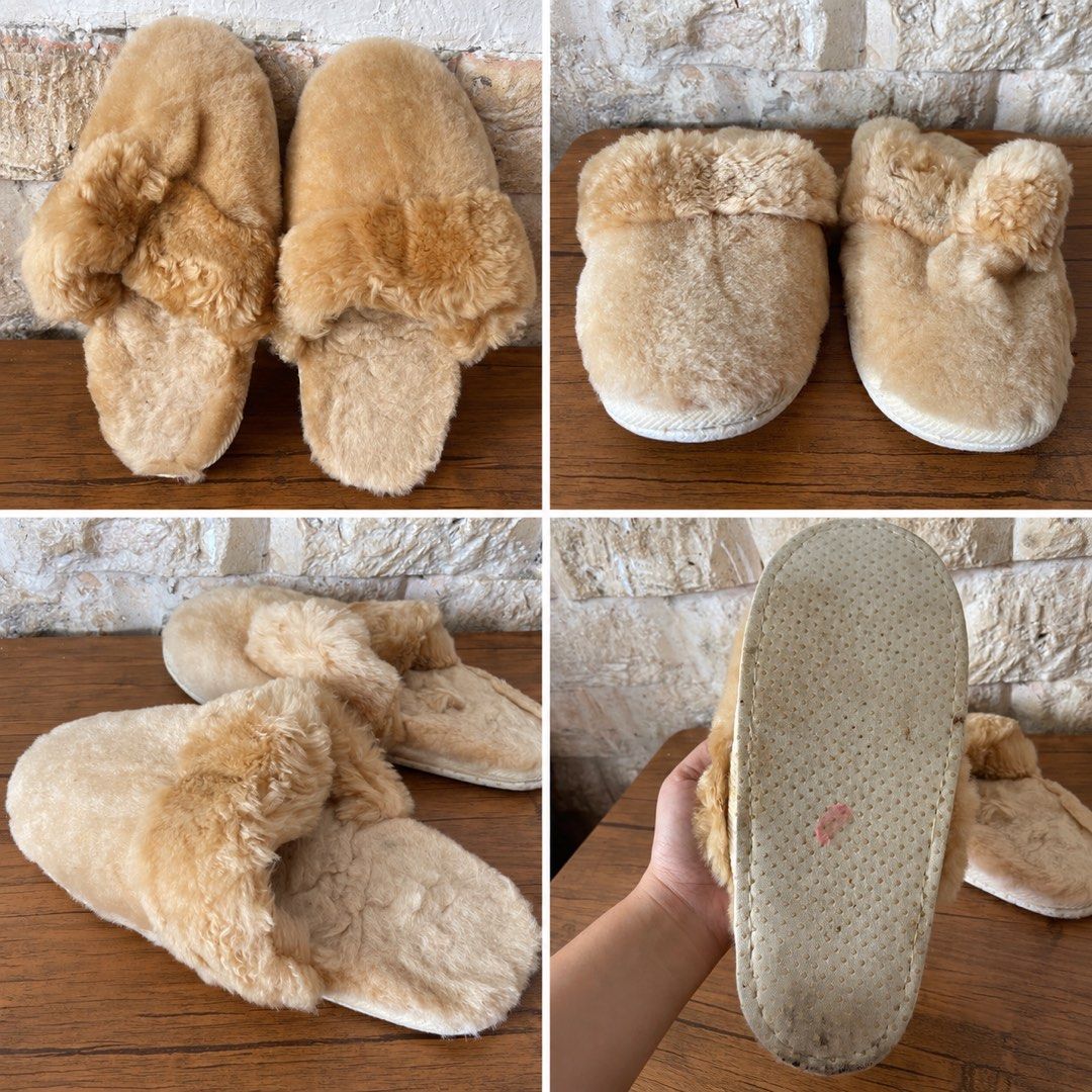 Fluff Slides (Category: Slippers and slides) located in San Fernando. Submitted by japansurpluselyu (Listing ID 1465277924, Image 1). Description: 3 pairs available.