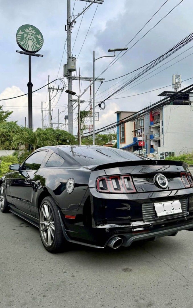 Ford Mustang 5.0 GT Coupe (A) (Category: Used Cars) located in Manila. Submitted by guevarajus72137 (Listing ID 1465206159, Image 1). Description: 2014 Ford Mustang GT V8 S197 (Coyote) 33k original mileage Panoramic roof Front splitter Original paint Borla Exhaust No issues Not flooded.