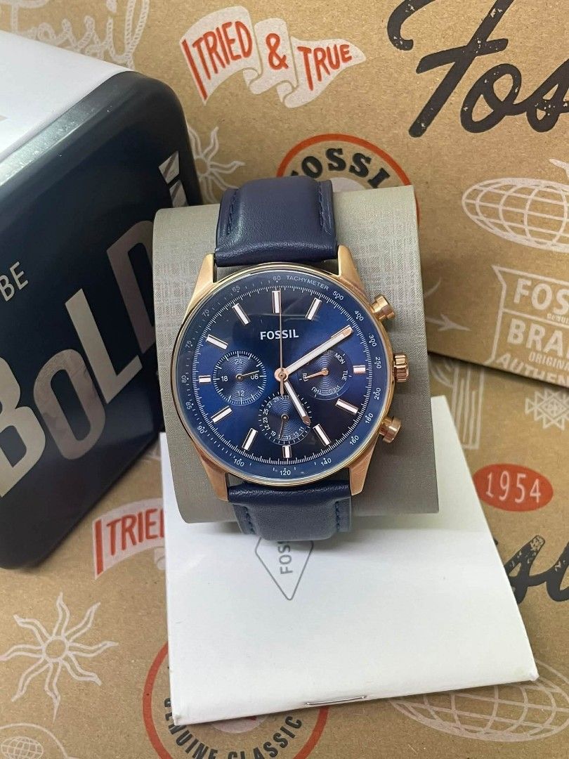 Fossil Leather Mens Watch (Category: Men's Watches) located in Manila. Submitted by msddirectfactoryoutlet (Listing ID 1465299808, Image 1). Description: .