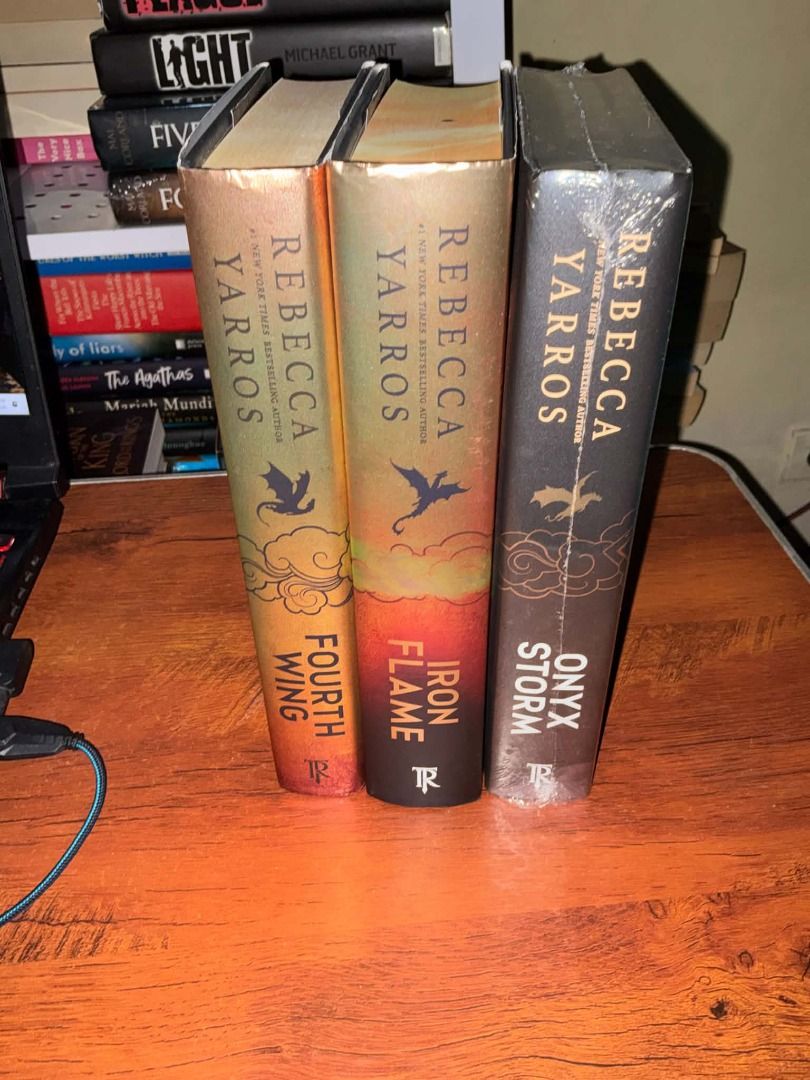 Fourth wing BOOK 1-3 SPRAYED EDGES (Category: Storybooks) located in Gapan. Submitted by booknest (Listing ID 1462400548, Image 3). Description: MOP : GCASH TIKTOK CO .