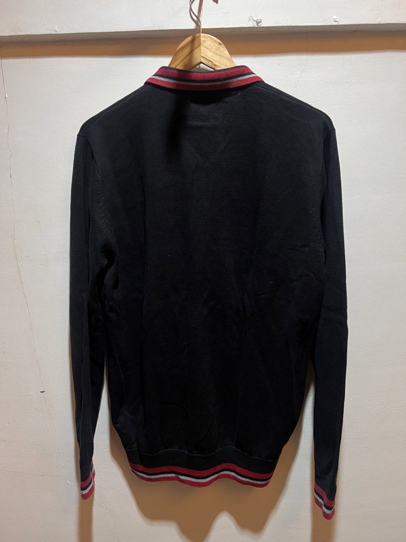 Fred perry cardigan (Category: Coats, Jackets and Outerwear) located in San Juan, La Union. Submitted by jeggystyle (Listing ID 1465195371, Image 3). Description: Fred perry cardigan Xl Twin tip.