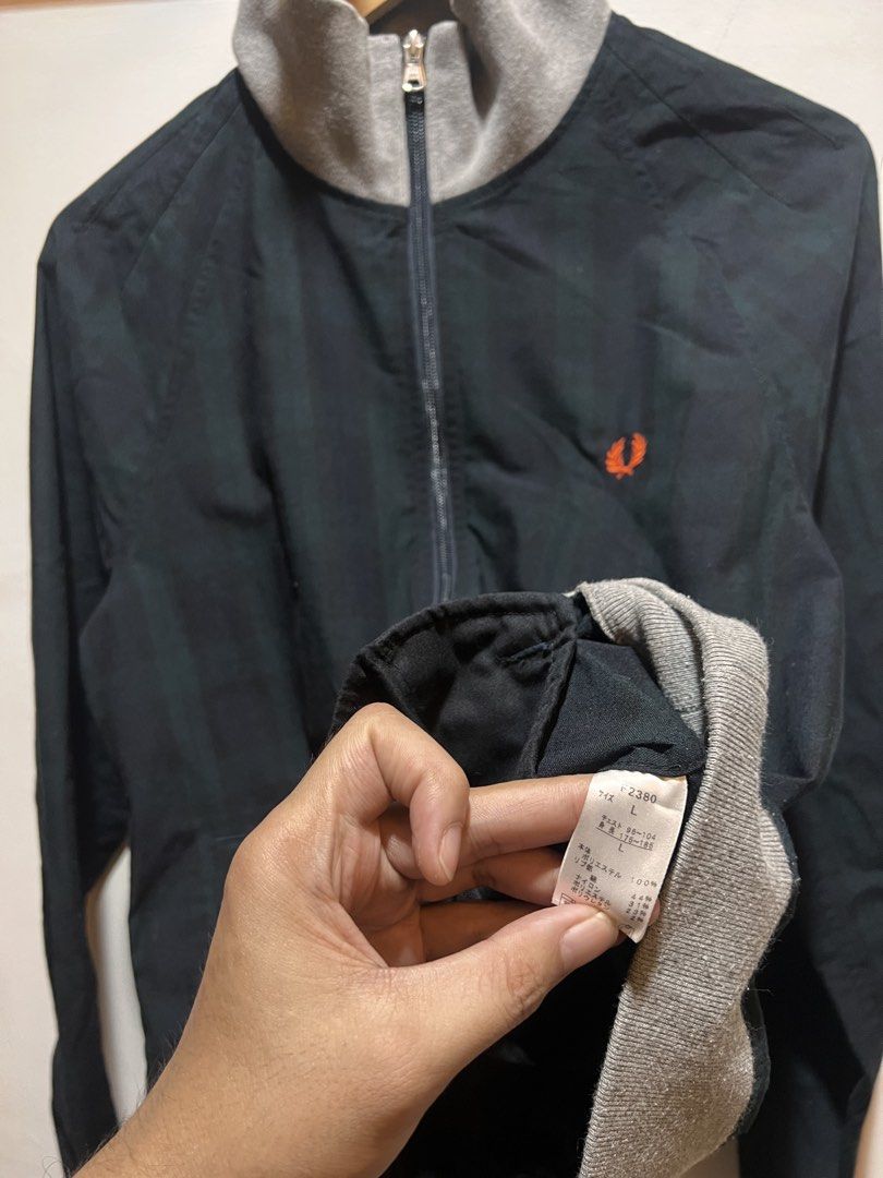 Fred perry pattern jacket (Category: Coats, Jackets and Outerwear) located in San Juan, La Union. Submitted by jeggystyle (Listing ID 1465195707, Image 2). Description: Fred perry Pattern jacket Large.