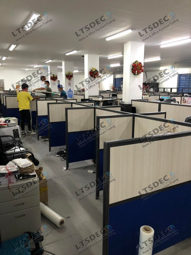 Full Fabric Office Workstation Cubicles (Category: Office Furniture & Fixtures) located in Quezon City. Submitted by trisha430 (Listing ID 1465233271, Image 3). Description: LTSDECO Home and Office Furniture Trading MANUFACTURER • FABRICATOR • SUPPLIER Looking for office furniture, modular partitions workstations, or customized furniture? We can help! LTSDECO Home and Office Furniture Trading is trusted manufacturer, fabricator, and supplier of q