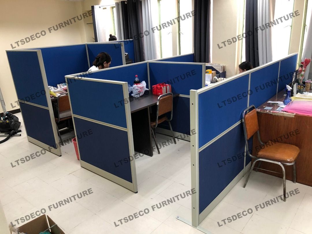 FULL FABRIC WORKSTATION CUBICLE OFFICE PARTITION (Category: Office Furniture & Fixtures) located in Quezon City. Submitted by gel-4297 (Listing ID 1465214977, Image 2). Description: LTSDECO Home and Office Furniture Trading MANUFACTURER • FABRICATOR • SUPPLIER Looking for office furniture, modular partitions, workstations, or customized furniture? We can help! LTSDECO Home and Office Furniture Trading is a trusted manufacturer, fabricator, and su