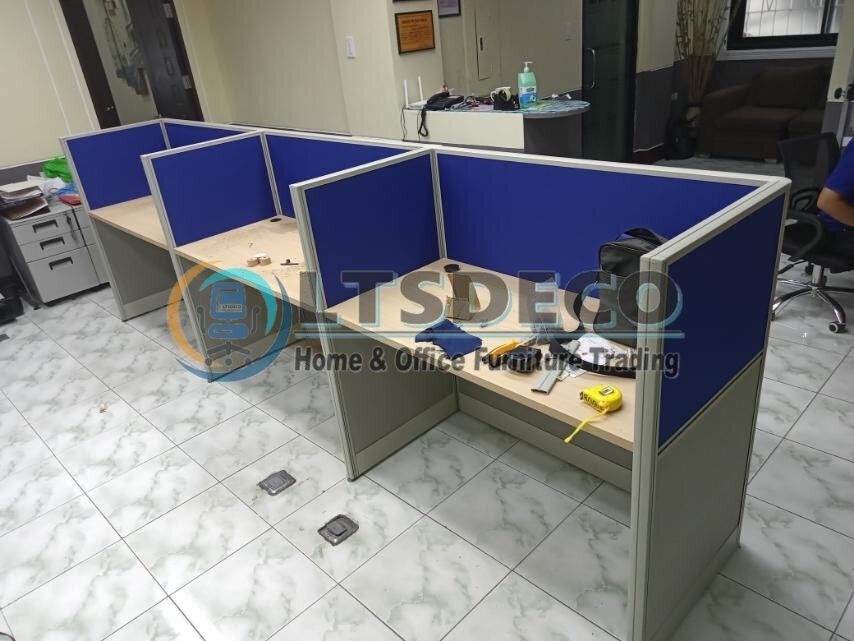 FULL FABRIC WORKSTATION CUBICLE OFFICE PARTITION (Category: Office Furniture & Fixtures) located in Quezon City. Submitted by gel.ltsdeco29 (Listing ID 1465220009, Image 3). Description: LTSDECO Home and Office Furniture Trading MANUFACTURER • FABRICATOR • SUPPLIER Looking for office furniture, modular partitions, workstations, or customized furniture? We can help! LTSDECO Home and Office Furniture Trading is a trusted manufacturer, fabricator, a