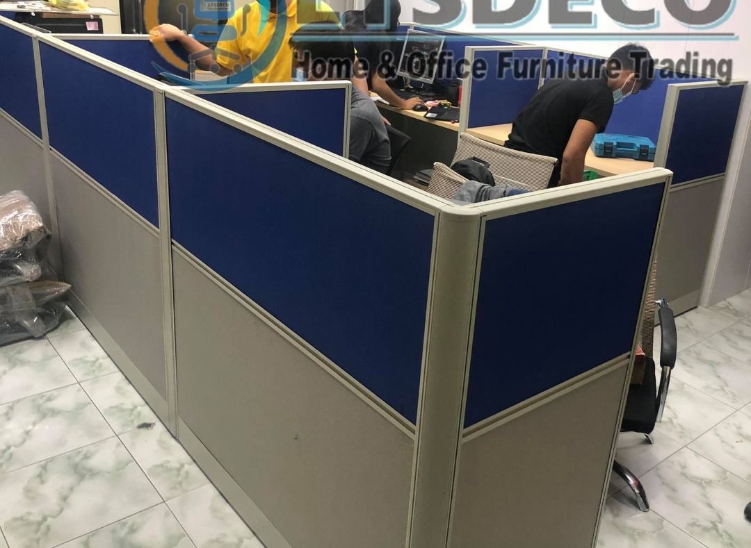 FULL FABRIC WORKSTATION CUBICLE OFFICE PARTITION (Category: Office Furniture & Fixtures) located in Quezon City. Submitted by gel-4297 (Listing ID 1465220512, Image 3). Description: LTSDECO Home and Office Furniture Trading MANUFACTURER • FABRICATOR • SUPPLIER Looking for office furniture, modular partitions, workstations, or customized furniture? We can help! LTSDECO Home and Office Furniture Trading is a trusted manufacturer, fabricator, and su
