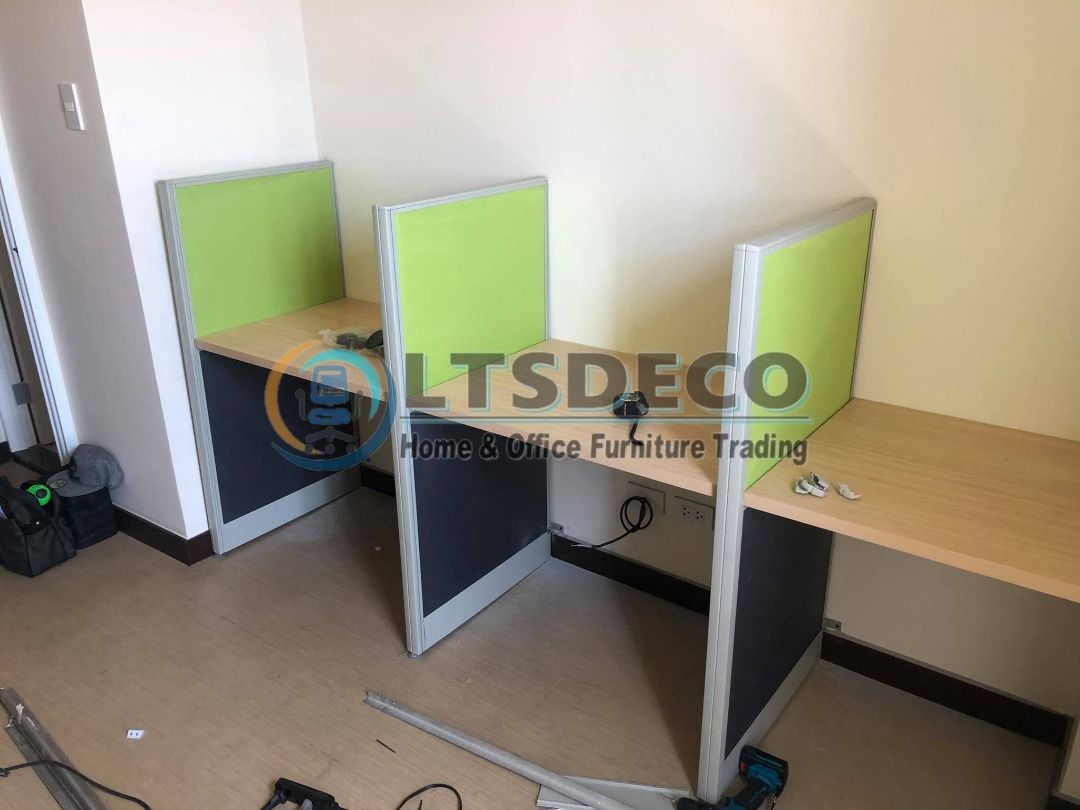 FULL FABRIC WORKSTATION OFFICE PARTITION (Category: Office Furniture & Fixtures) located in Quezon City. Submitted by gel-4297 (Listing ID 1465224463, Image 1). Description: LTSDECO Home and Office Furniture Trading MANUFACTURER • FABRICATOR • SUPPLIER Looking for office furniture, modular partitions, workstations, or customized furniture? We can help! LTSDECO Home and Office Furniture Trading is a trusted manufacturer, fabricator, and supplier o