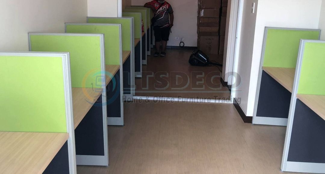 FULL FABRIC WORKSTATION OFFICE PARTITION (Category: Office Furniture & Fixtures) located in Quezon City. Submitted by gel-4297 (Listing ID 1465225999, Image 3). Description: LTSDECO Home and Office Furniture Trading MANUFACTURER • FABRICATOR • SUPPLIER Looking for office furniture, modular partitions, workstations, or customized furniture? We can help! LTSDECO Home and Office Furniture Trading is a trusted manufacturer, fabricator, and supplier o