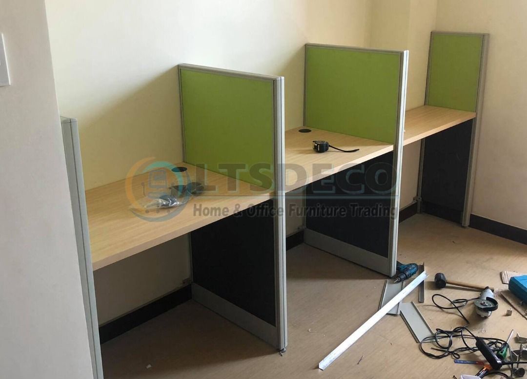 FULL FABRIC WORKSTATION OFFICE PARTITION (Category: Office Furniture & Fixtures) located in Quezon City. Submitted by gel-4297 (Listing ID 1465226486, Image 2). Description: LTSDECO Home and Office Furniture Trading MANUFACTURER • FABRICATOR • SUPPLIER Looking for office furniture, modular partitions, workstations, or customized furniture? We can help! LTSDECO Home and Office Furniture Trading is a trusted manufacturer, fabricator, and supplier o