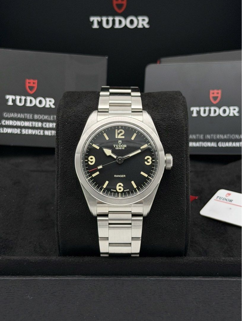 Fullset Tudor Ranger 39mm Black (Category: Luxury Watches) located in Manila. Submitted by timelesseleganceph (Listing ID 1465210465, Image 1). Description: Fullset Tudor Ranger 39mm Black Reference 79950 Size 39mm Dated 2026 International Warranty Til 2031 Complete/Fullset - Box, Manual, Warranty Card.