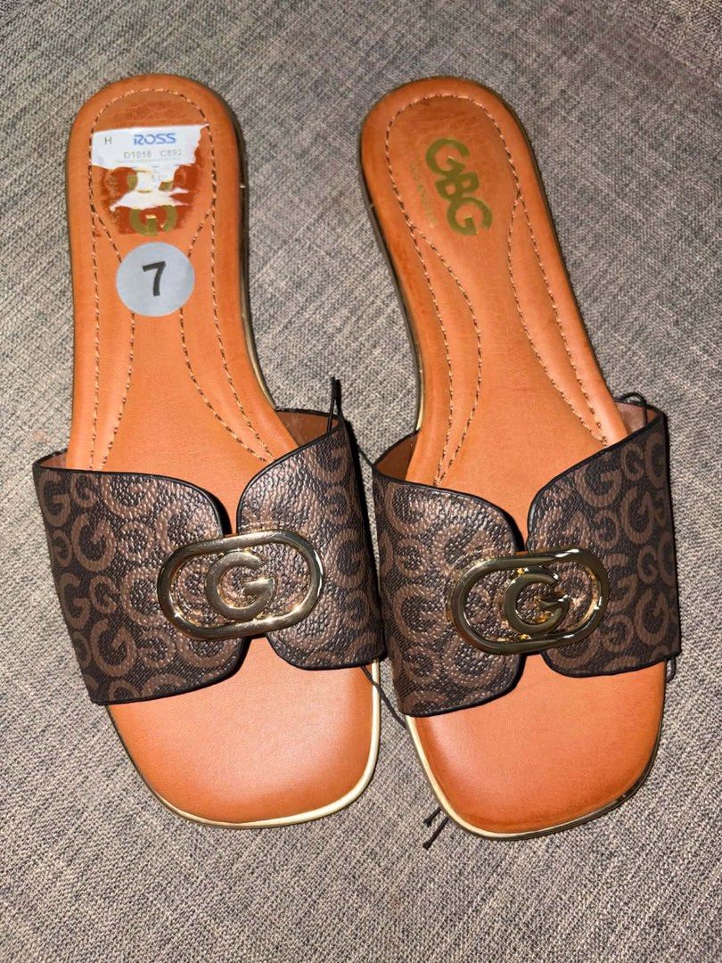 GBG By Guess Sandals | US 7 (Category: Flats & Sandals) located in Makati City. Submitted by blissfulfindsph (Listing ID 1465213737, Image 1). Description: Brand new Imported from 🇺🇸 Size 7 US.