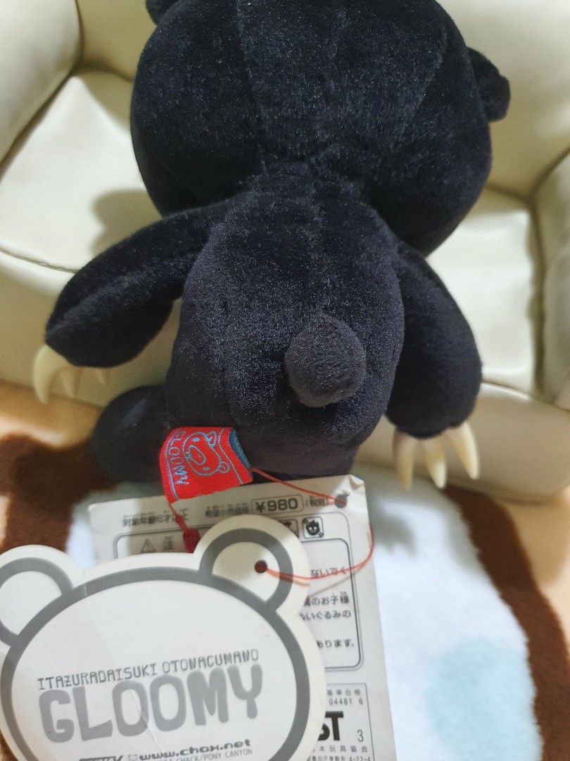 Gloomy Bear Chax Colony (Category: Plushies & Soft Toys) located in Manila. Submitted by peachhalves (Listing ID 1465253308, Image 3). Description: Vintage dating around 2003 Mascot size with paper tags gloomybear #chaxcolony #oth.