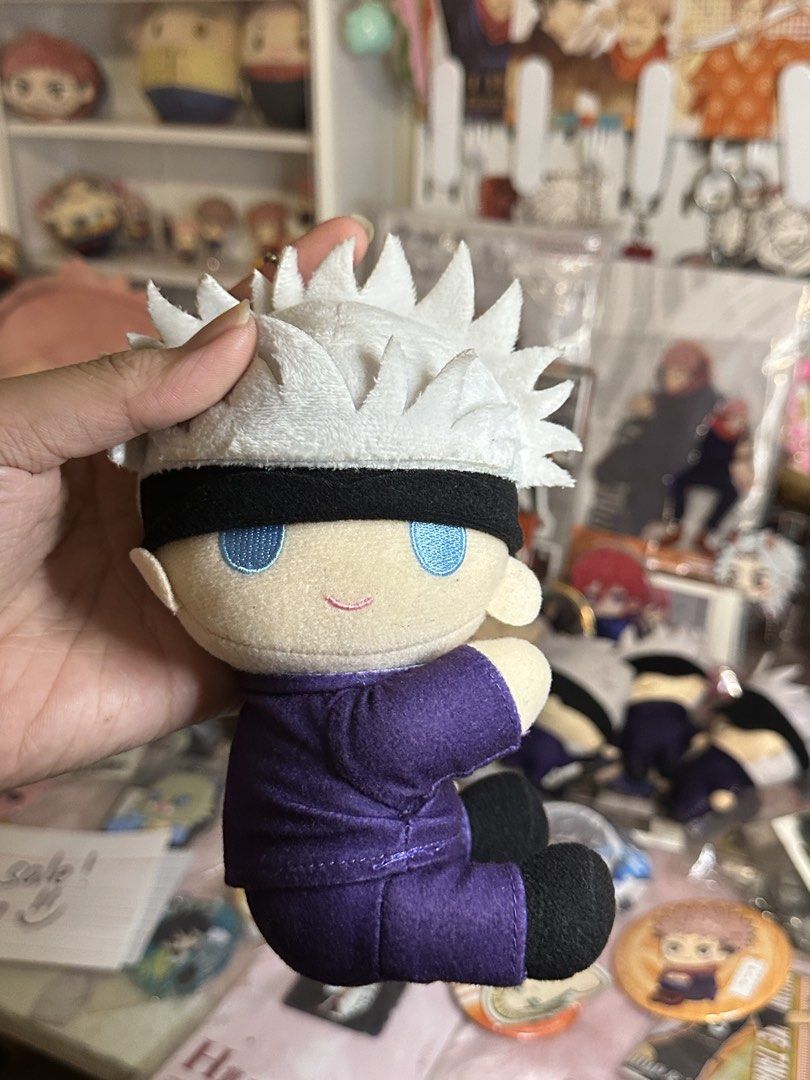 Gojo Plushies (prices ranging from 100-700) (Category: Other Merchandise) located in Paniqui. Submitted by sumi_treasures_sunshines (Listing ID 1465330599, Image 2). Description: LFB/WTS ONHAND GOJO PLUSHIES. Gojo Pitanui- ₱700 Gojo Mochi Taito- ₱650 Chibigurumi - ₱350 Furyu Charm ₱120 Circle gojo ₱100 +₱50 for resellers. PAYO or 50% nrdp for 1-2 weeks. MOD: J&T. shipping sched: august 22 MOP: Gcash, Maribank, & Gotyme bank. LOC: Benguet. .