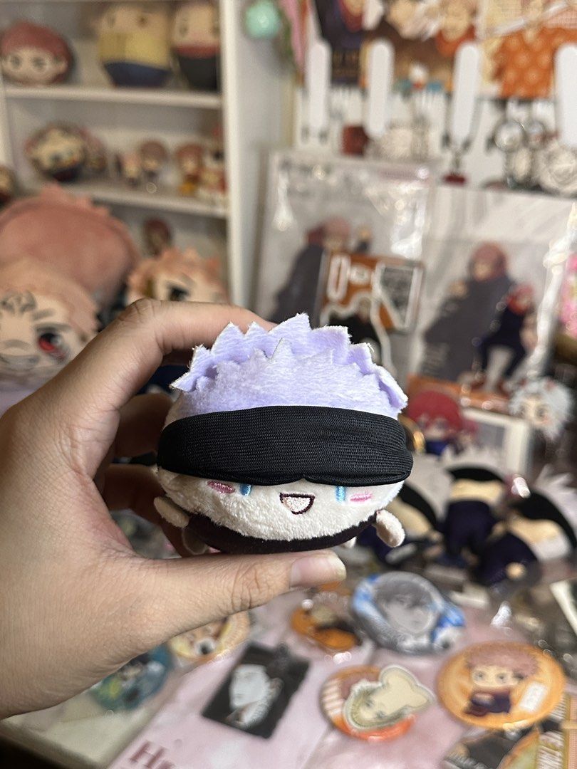 Gojo Plushies (prices ranging from 100-700) (Category: Other Merchandise) located in Paniqui. Submitted by sumi_treasures_sunshines (Listing ID 1465330599, Image 3). Description: LFB/WTS ONHAND GOJO PLUSHIES. Gojo Pitanui- ₱700 Gojo Mochi Taito- ₱650 Chibigurumi - ₱350 Furyu Charm ₱120 Circle gojo ₱100 +₱50 for resellers. PAYO or 50% nrdp for 1-2 weeks. MOD: J&T. shipping sched: august 22 MOP: Gcash, Maribank, & Gotyme bank. LOC: Benguet. .