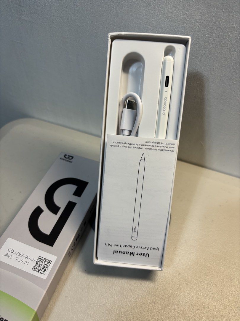 GOOJODOQ STYLUS PEN ✨ (Category: Other Gadgets) located in Urdaneta. Submitted by aiyannnaahh (Listing ID 1465336138, Image 1). Description: Brand: GOOJODOQ Condition: Brand new / never used Bought: Last month (AUGUST) Features: • Magnetic stylus • Touch control • Palm rejection • Tilt recognition RFS: Na-double ang checkout 🥹 Complete with box and accessories. Never pa talaga nagamit! 📍 Meet-up: Urdaneta & San Carlos 💌 PM for price/details! �
