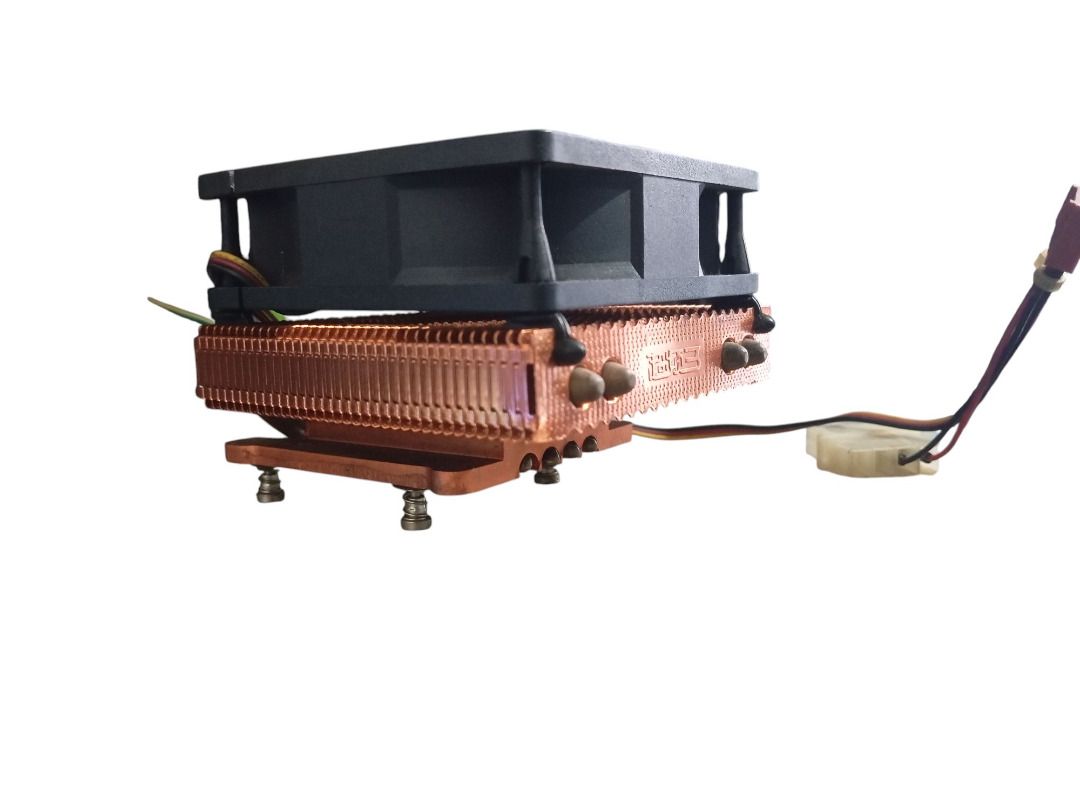 GPU HSF: PC Cooler K80D (HP4) (pre-owned) (Category: Computer Parts) located in Marikina City. Submitted by leoricktechservices (Listing ID 1465192459, Image 2). Description: GPU HSF: PC Cooler K80D (HP4) (pre-owned) NOTICE: Compatibility is the buyer's responsibility. Condition: used but in good condition. Reason For Selling: selling all unused parts. Package: heatsink and fan only. no thermal compound. ******************************************