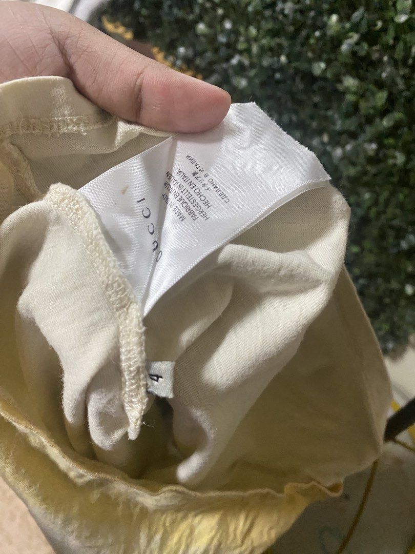 Gucci top for kids (Category: Luxury Apparel) located in Manila. Submitted by avathriftedcloset (Listing ID 1465335752, Image 3). Description: 4 yrs old .