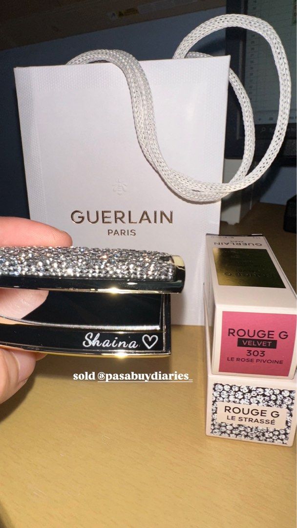 Guerlain Lipstick with FREE Engraving (Category: Makeup) located in Manila. Submitted by pasabuydiaries_ (Listing ID 1465359309, Image 3). Description: hii! for guerlain with free engraving, free gift box, and free mall samples! initial deposit po is 1900. the price po is 5100. eta to ph is 3-4 weeks upon ordering :).