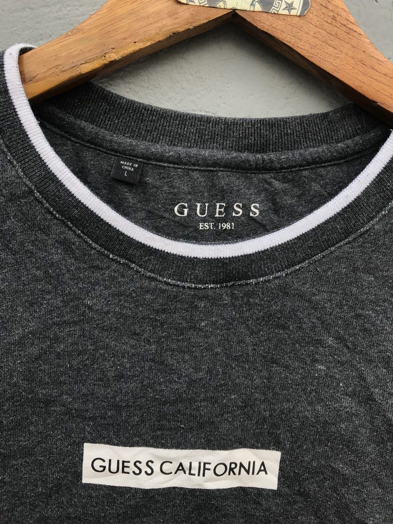 Guess Sweatshirt (Category: Activewear) located in Manila. Submitted by lc1993 (Listing ID 1465172600, Image 3). Description: Guess Sweatshirt Size Large W-22 L-25 excellent-new no issue 550 Free Shipping.