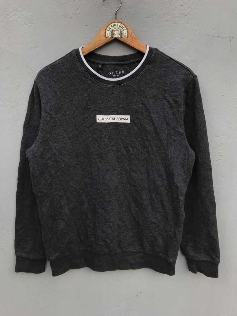 Guess Sweatshirt (Category: Activewear) located in Manila. Submitted by lc1993 (Listing ID 1465172600, Image 1). Description: Guess Sweatshirt Size Large W-22 L-25 excellent-new no issue 550 Free Shipping.