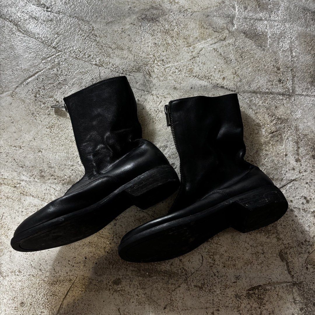 Guidi Zip Leather Boots (Category: Boots) located in Caloocan City. Submitted by thrift.crcl (Listing ID 1465336769, Image 2). Description: Guidi Zip Leather Boots Size 36 Good condition Fix price .