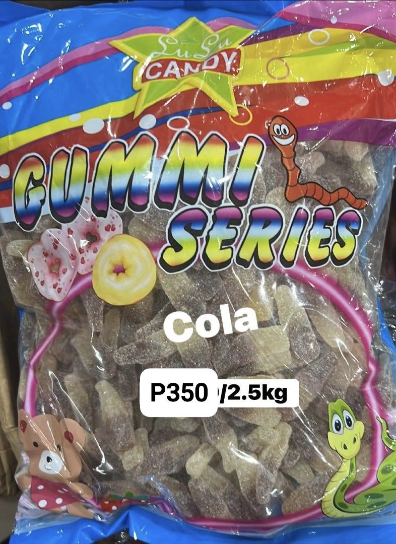 Gummy Bear 2.5 kg per pack (Category: Other Food & Drinks) located in Manila. Submitted by joiego (Listing ID 1465229806, Image 1). Description: pm to order ☺️.