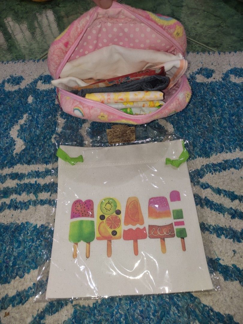 Handkerchiefs take all (Category: Handkerchief & Pocket Squares) located in Cainta. Submitted by allauthenticbymj (Listing ID 1465180388, Image 3). Description: take all *5 new handkerchief with sticker tags on 1 care bear zippered pouch 1 bag pouch price:300 ***buyer shoulders sf LOCATION: CAINTA Courier choices and MOP Gogo express (cod option) LBC (pay sf first-- cop for the item's amount) J&t (gcash payment) Lalamove for same day delivery Gca