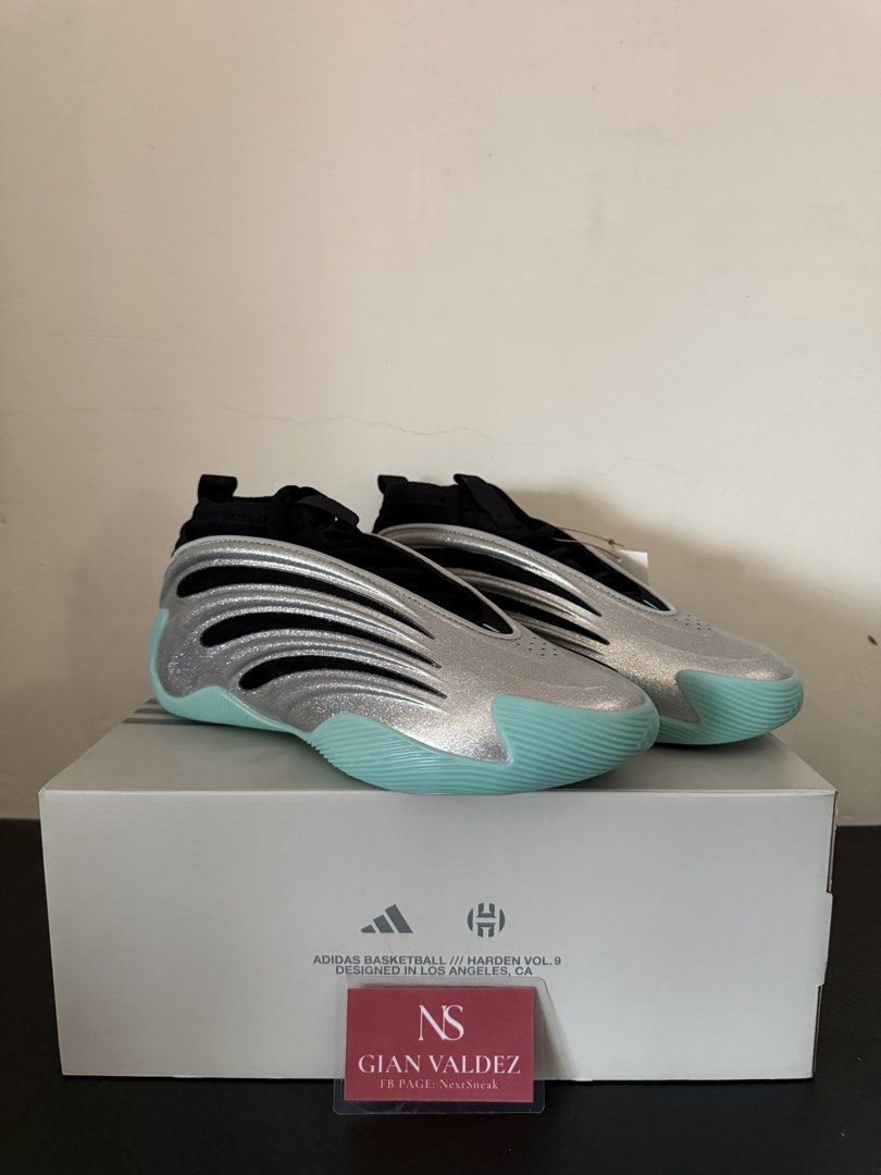 Harden Vol. 9 “Silver Aqua” (Category: Sneakers) located in Manila. Submitted by nextsneak (Listing ID 1465286418, Image 3). Description: ‼️ FOR SALE ‼️ 💸 3450 pesos ✅ (9500 SRP ❌) Harden Vol. 9 “Silver Aqua” Size: 8 💯 Brandnew / Complete 💯 Original / Authentic 📄 FB Page: NextSneak 📦 Nationwide shipping 📍Taguig location.