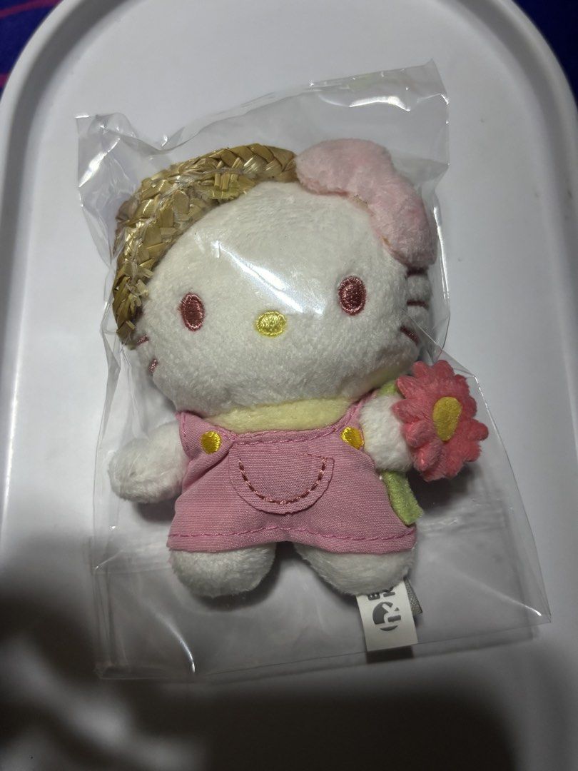 Hello Kitty Small Plush Charm (Category: Plushies & Soft Toys) located in Manila. Submitted by pmpmprn (Listing ID 1465275420, Image 1). Description: Authentic Sanrio Hello Kitty Plush Charm.