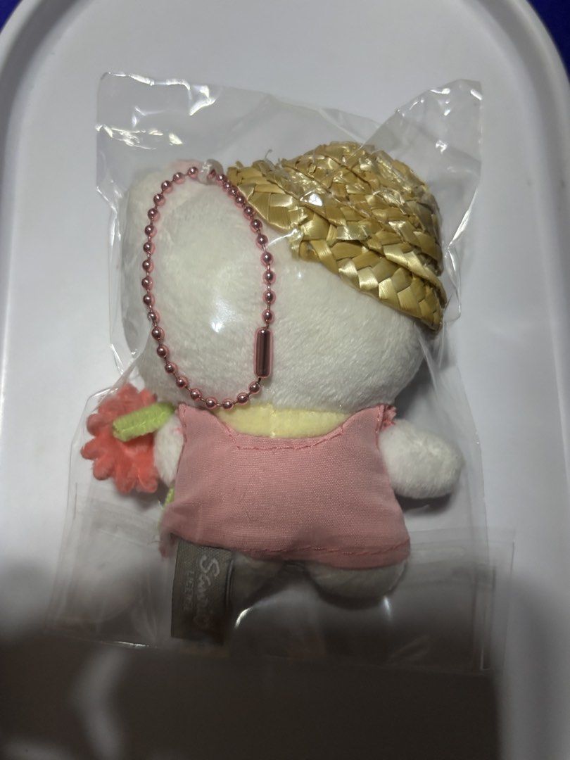 Hello Kitty Small Plush Charm (Category: Plushies & Soft Toys) located in Manila. Submitted by pmpmprn (Listing ID 1465275420, Image 3). Description: Authentic Sanrio Hello Kitty Plush Charm.