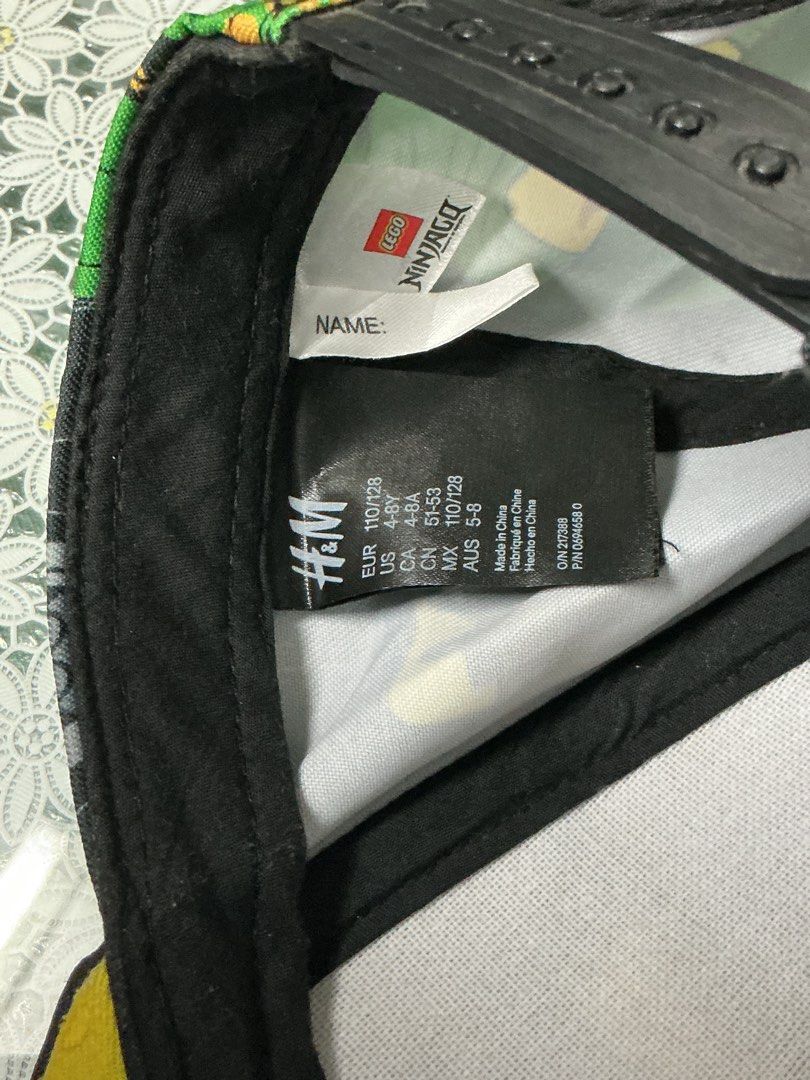H&M lego ninja go cap kids (Category: Babies & Kids Fashion) located in Angeles City. Submitted by goodbuysathome (Listing ID 1465299446, Image 2). Description: Authentic h&m lego ninja go cap Kids 4-8 yrs old Bnew without tag Add sf 54 Gcash payment Last price posted bawal buraot Sure buyer lang sana .