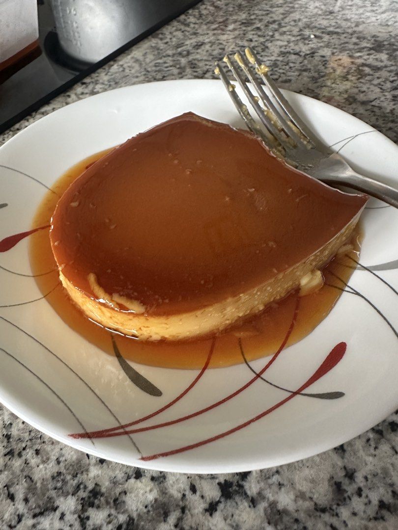 Homemade leche flan dessert (Category: Homemade Bakes) located in Calamba. Submitted by treb_c (Listing ID 1465255728, Image 2). Description: Homemade leche flan for sale made with love 🥰 150 per piece. Calamba Area. ❤️ Selling so I can pay for my son’s tuition 🙏🏻.