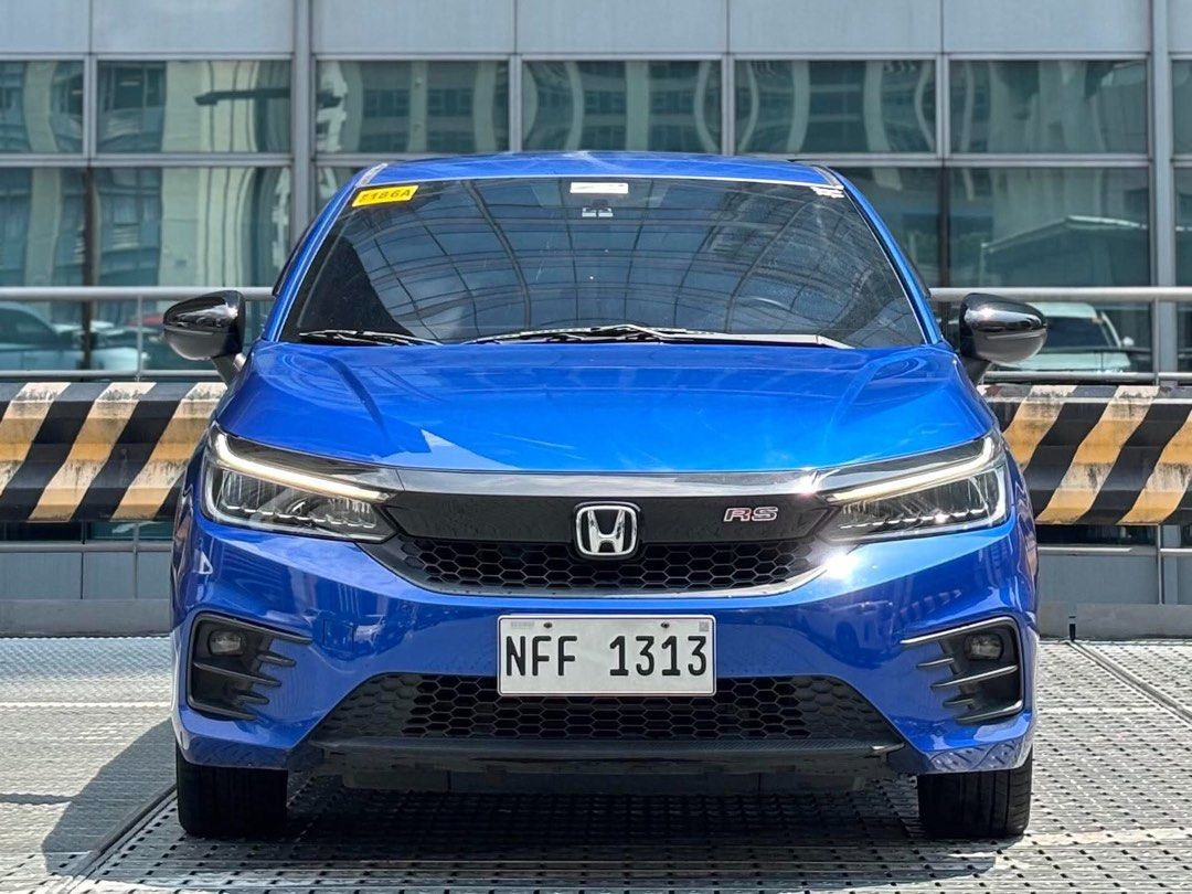 Honda City RS‼️🔥 Auto (Category: Used Cars) located in Makati City. Submitted by maby_latido05 (Listing ID 1465308243, Image 1). Description: 2023 Honda City RS Hatchback 1.5 AT Gas 26k km mileage only! 74k ALL-IN DP‼️🔥 (Chattel & Insurance included) 5yrs - 23,551 4yrs - 26,568 3yrs - 32,040 2yrs - 44,344 *Higher DP will lower monthly amortization FREE Transfer of Ownership FREE Detailing FREE Autoloan Processing FREE Full Vehicle Scanning ✅️ N