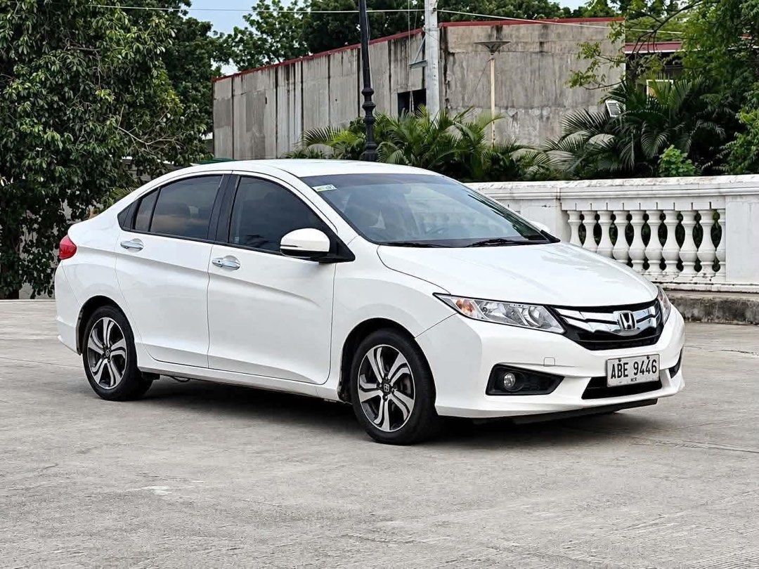 Honda City VX Auto (Category: Used Cars) located in Manila. Submitted by quality_cars (Listing ID 1465344936, Image 2). Description: CASH•TRADE-IN•FINANCING 2016 Honda City VX Automatic Financing computation: All in Downpayment: P80,000 Inclusion: -chattel fee included -transfer of ownership included -Insurance not Included Monthly: 2yrs-21,125 3yrs-15,709 4yrs-13,195 Cash Payment: Price: 438,000 Plate#: ABE-9446 ODO: 71k mileage only Automatic T