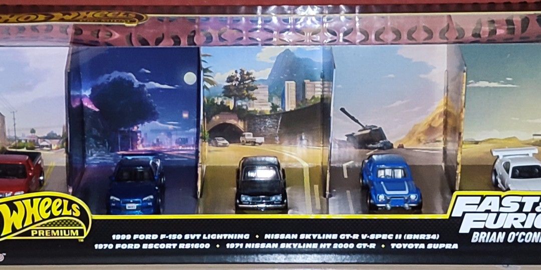 Hot Wheels Brian O'Connor Premium Diorama Box Set // 2500php (Category: Vehicle & Diecast Models) located in Quezon City. Submitted by edrielgp (Listing ID 1465244163, Image 1). Description: Hot Wheels Brian O'Connor Premium Diorama Box Set // 2500php Sealed Bnew Nissan Skyline GTR34 R34 Toyota Supra Ford Escort Ford F150 Nissan Skyline Black 2000gt Payment - gcash or gotyme Meet up by schedule Location: Wilcon City Center Visayas Ave., Quezon Ci