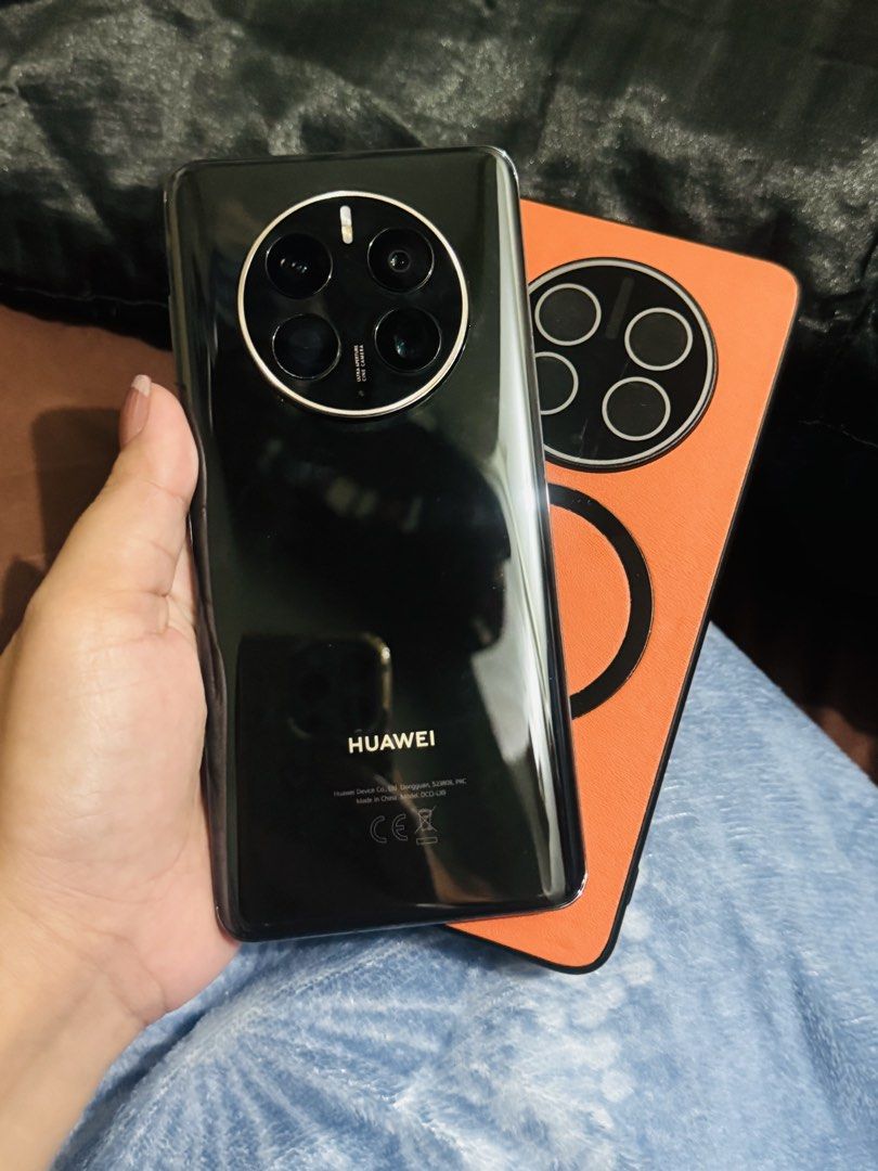 HUAWEI MATE 50 pro 8/256gb (Category: Huawei) located in Manila. Submitted by calmbird.phoenix (Listing ID 1465311537, Image 2). Description: HUAWEI MATE 50 pro 8/256gb Curved OLED Snapdragon 8+ Gen 1 4G IP68 dust tight and water resistant GOOD condition no issue unit case free headphone replacement charger original.