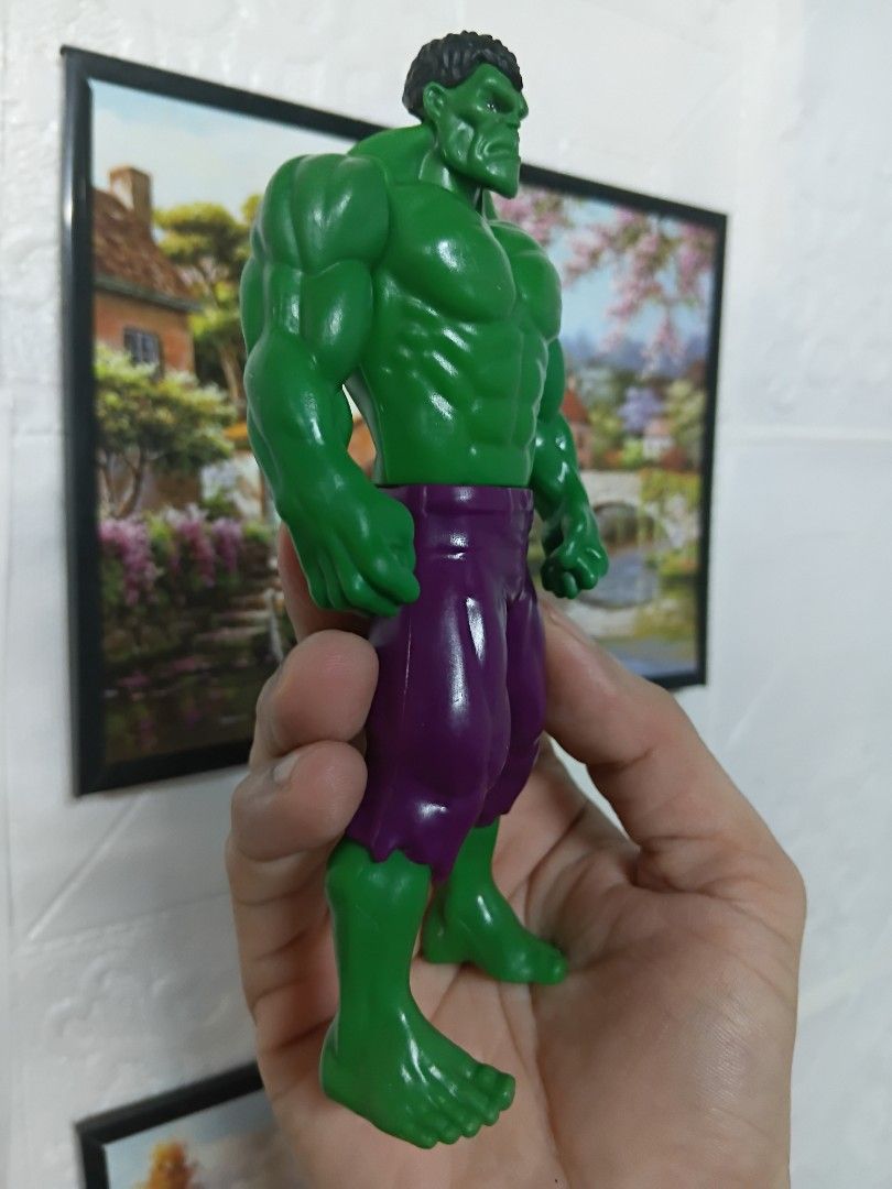 Hulk Authentic Hasbro Action Figure (Category: Figurines & Statues) located in Quezon City. Submitted by coffeeyuki56158 (Listing ID 1465206692, Image 3). Description: authentic hasbro brand toy Hulk action figure , in clean and presentable condition , good for marvel collectors qc areas meet ups.