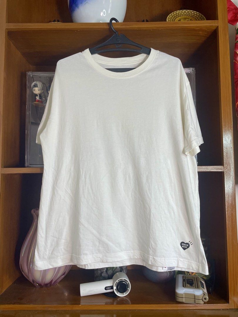 Human made (Category: Tshirts & Polo Shirts ) located in Davao. Submitted by the_rare_hustla (Listing ID 1465180466, Image 1). Description: HUMAN MADE Issue Fade Neck Tag Need Wash Only Color rate 10/10 Width - 23 Length - 27 Size M on tag Fit to Med-Large Dm If Interested!.