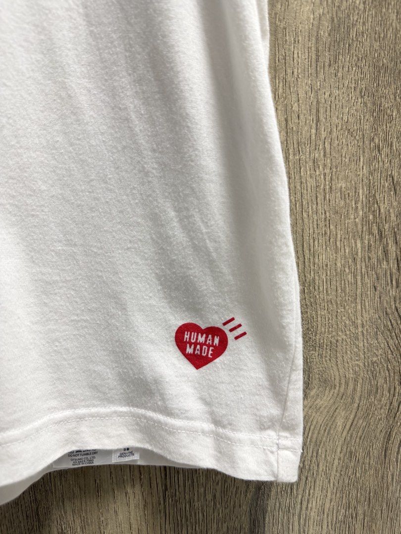 Human Made Basic Tshirt (Category: Tshirts & Polo Shirts ) located in Imus. Submitted by rckrmns (Listing ID 1465341738, Image 2). Description: Human Made Basic Tshirt Size Large W- 22.5 L- 28 Good as new 1,000 .